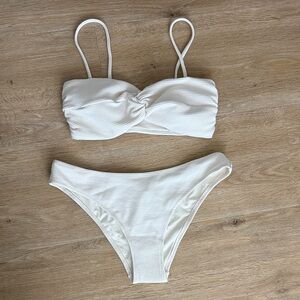 H&M White Bikini Set